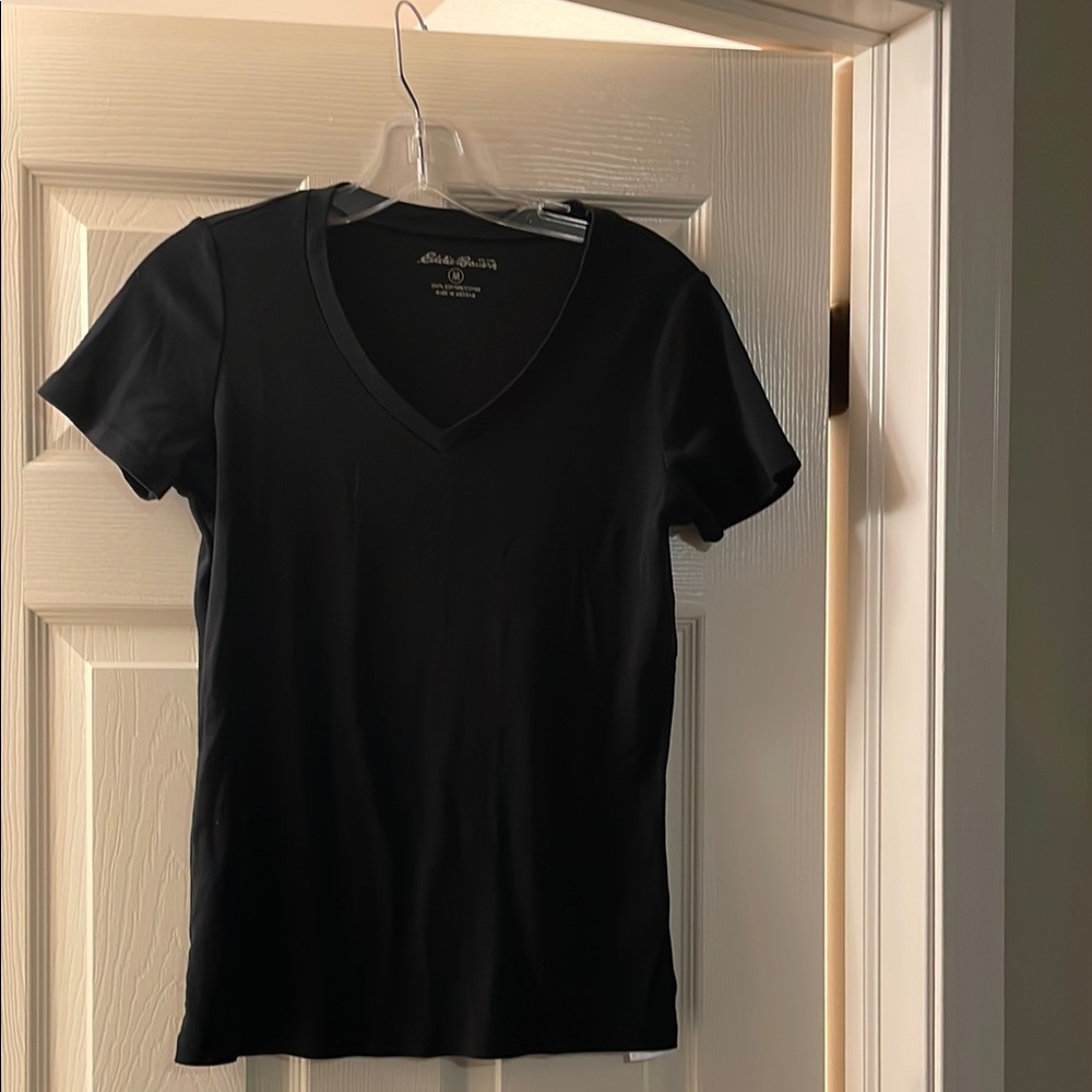 Eddie Bauer Black Short Sleeve T-Shirt